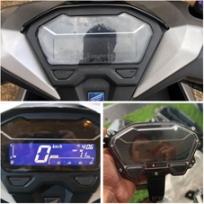   Đồng hồ xe Vario vô nước, Cháy Màn Hình